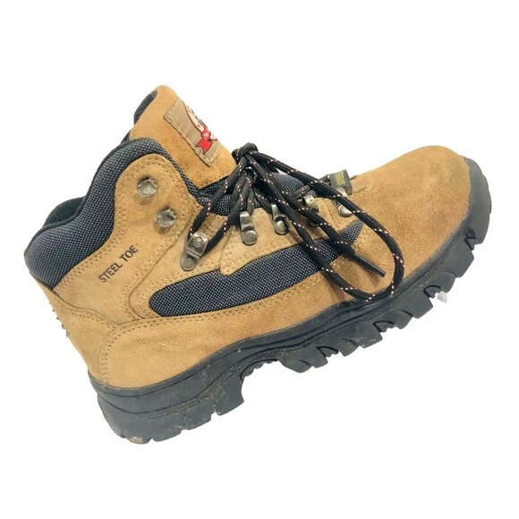 Brahma Boots Men Women 9W Blaze Steel Toe Ankle Oil Resistant Work Chores Barn - Picture 1 of 11